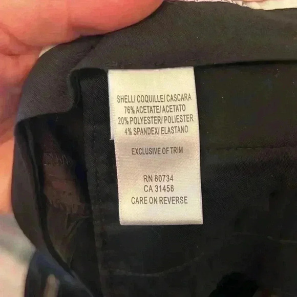 COPY - BCBGmaxazria Satin Pants-Sz 4 - Picture 7 of 8